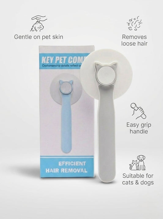 Pet Key Comb – Portable Grooming Tool