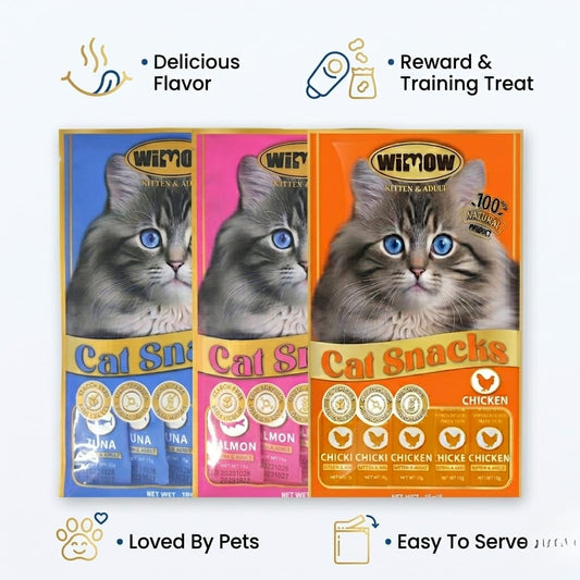 Wimow Cat Snacks – Natural Treats
