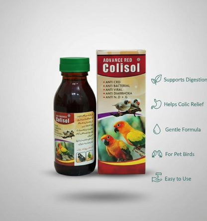 Advance Colisol Red – Multi-Purpose Bird Medicine (CRD, Viral, Diarrhea)