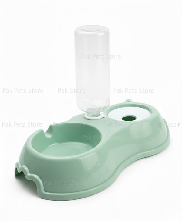 Automatic Feeding Bowl with Water Dispenser – 2-in-1 Pet Feeder