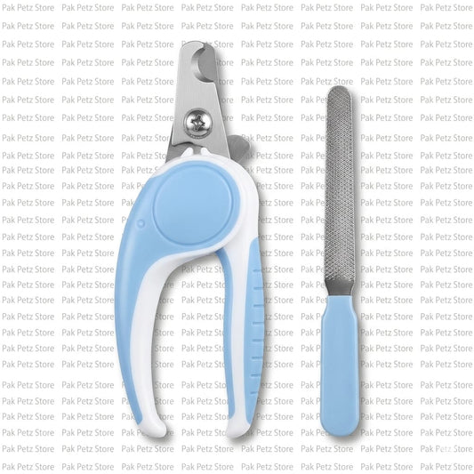 Pet Nail Clipper with Nail File – Professional Grooming Set for Cats & Dogs