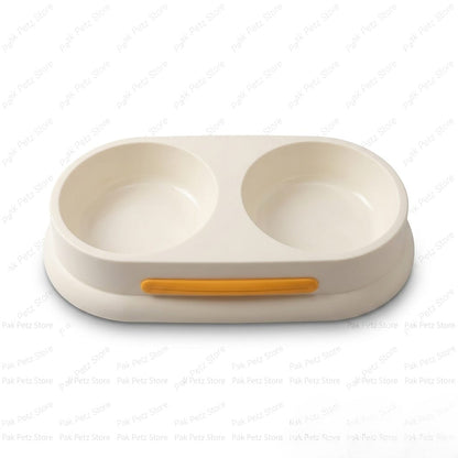 Minimalist Double-Sided Pet Bowl – 2-in-1 Premium Feeding Station