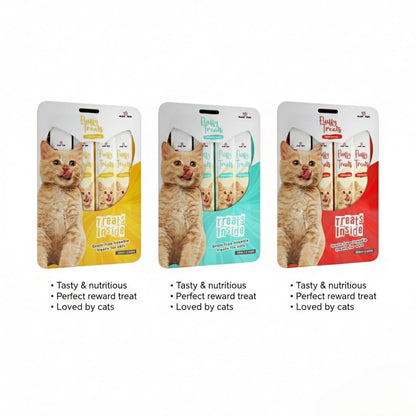 Fluffy Treat Stick – Premium Cat Treats (Chicken / Beef / Salmon)