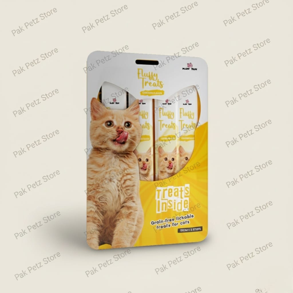 Fluffy Treat Stick – Premium Cat Treats (Chicken / Beef / Salmon)