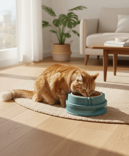 Premium Single Cat Bowl – Elevated Feeding Bowl for Cats