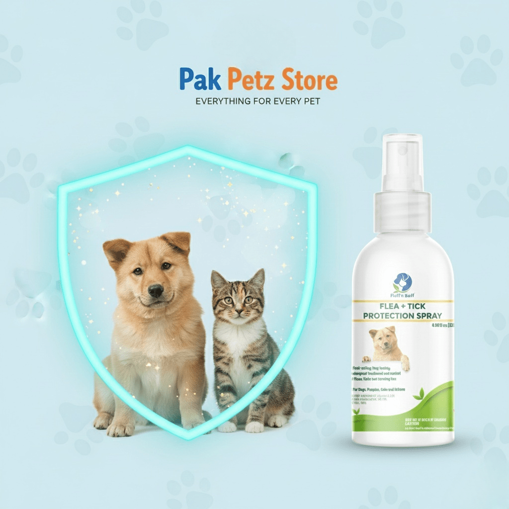Flea & Tick Spray for Cats & Dogs – Safe & Effective Protection - Pak Petz StoreFlea & Tick Spray for Cats & Dogs – Safe & Effective Protection