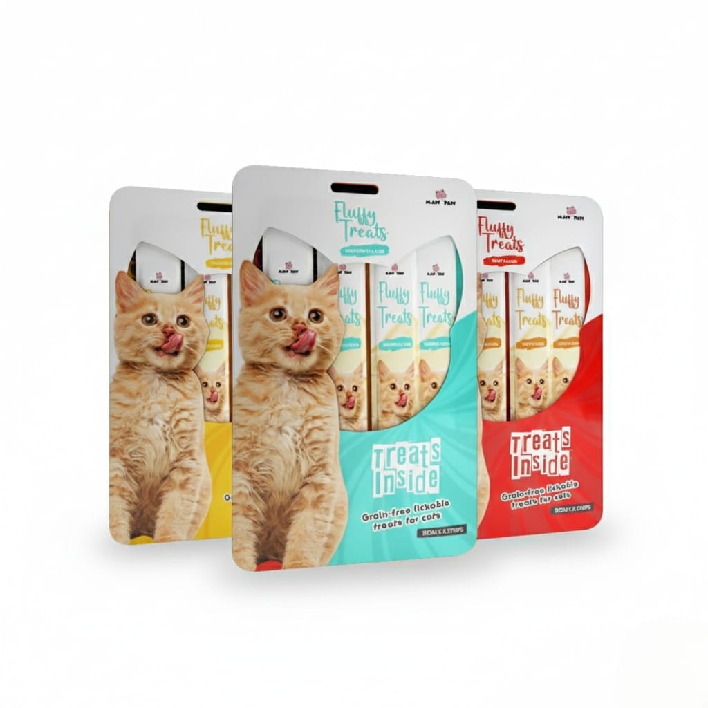 Fluffy Treat Stick – Premium Cat Treats (Chicken / Beef / Salmon) - Pak Petz StoreFluffy Treat Stick – Premium Cat Treats (Chicken / Beef / Salmon)