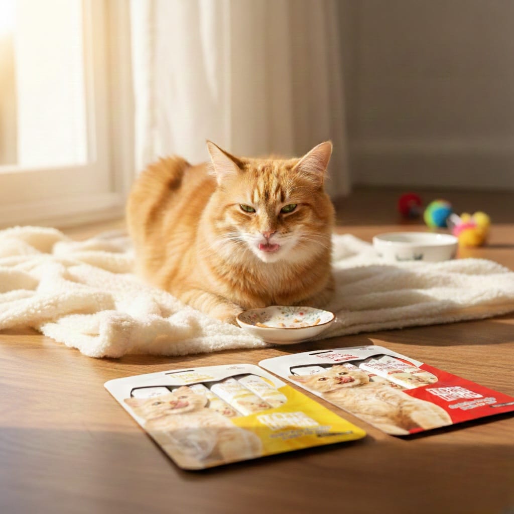 Fluffy Treat Stick – Premium Cat Treats (Chicken / Beef / Salmon) - Pak Petz StoreFluffy Treat Stick – Premium Cat Treats (Chicken / Beef / Salmon)