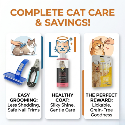 Happy Cat Combo – Complete Cat Care Bundle