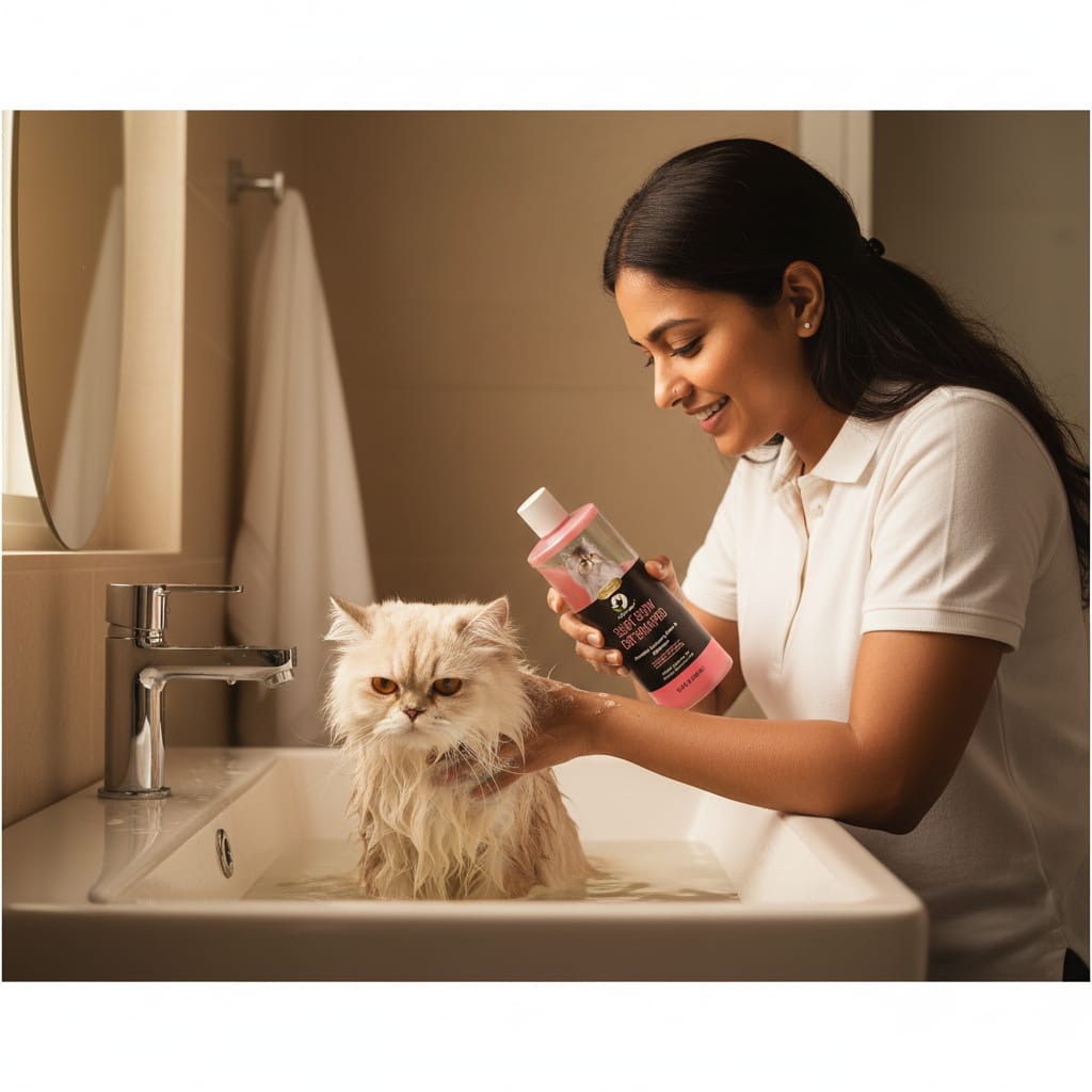Silky Show Cat Shampoo – Gentle Formula for Shiny, Soft Coat - Pak Petz StoreSilky Show Cat Shampoo – Gentle Formula for Shiny, Soft Coat