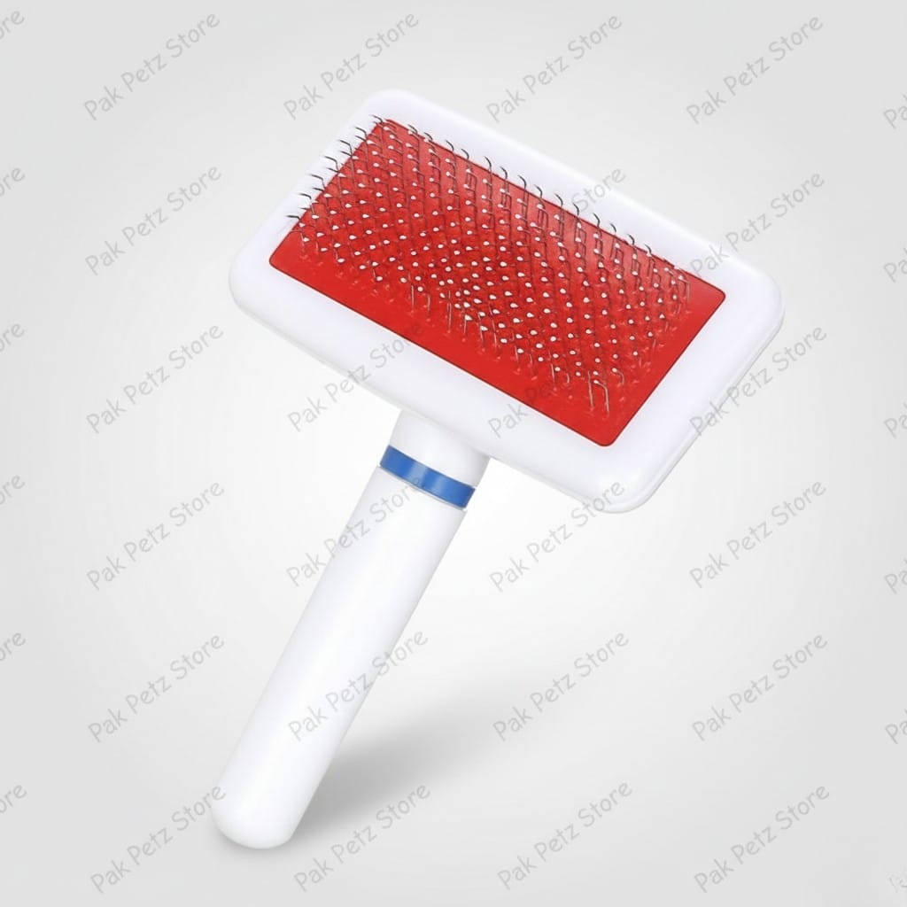 Slicker Grooming Brush for Cats & Dogs – Hard Pins Deshedding Tool - Pak Petz StoreSlicker Grooming Brush for Cats & Dogs – Hard Pins Deshedding Tool
