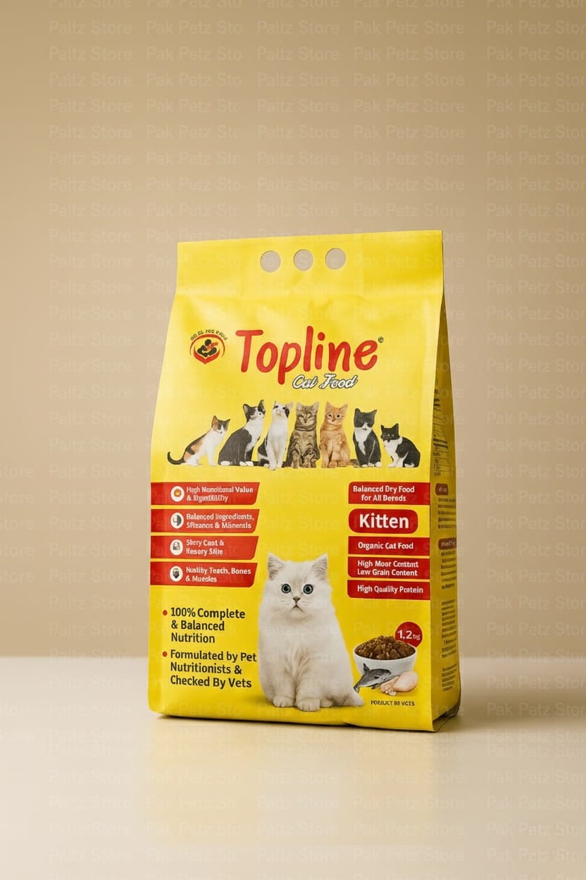Topline Kitten Cat Food – Complete Nutrition for Healthy Growth - Pak Petz StoreTopline Kitten Cat Food – Complete Nutrition for Healthy Growth