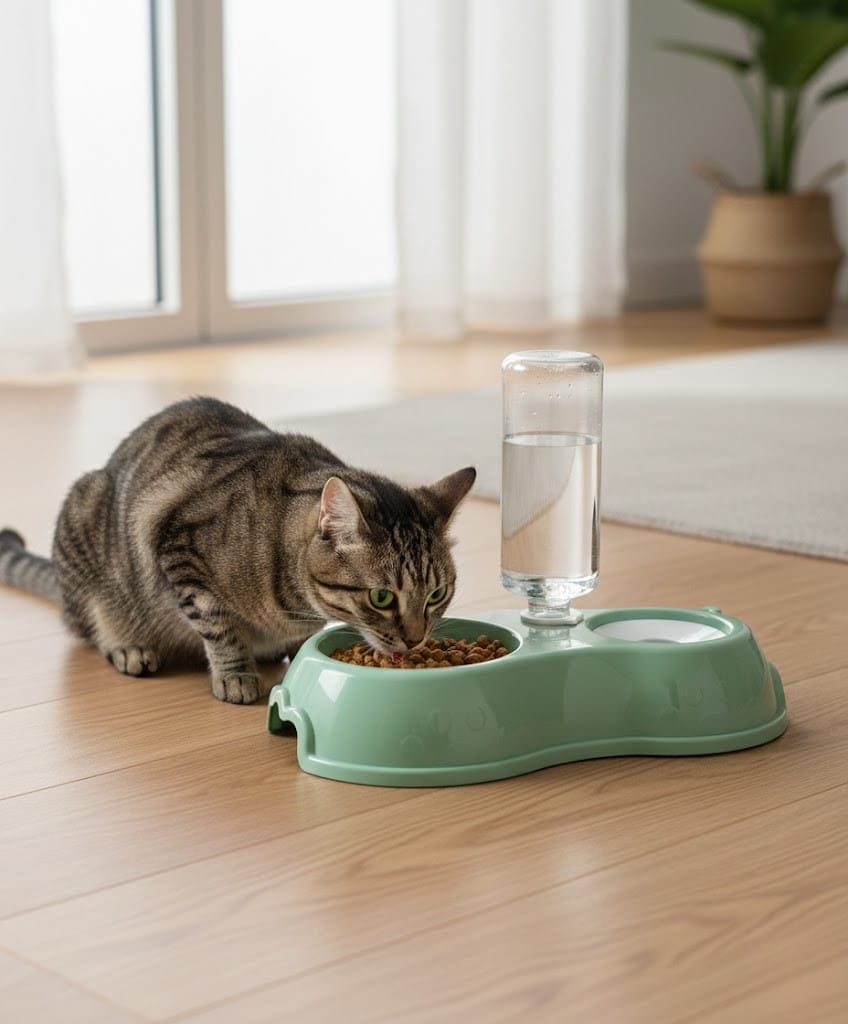Automatic Feeding Bowl Lifestyle