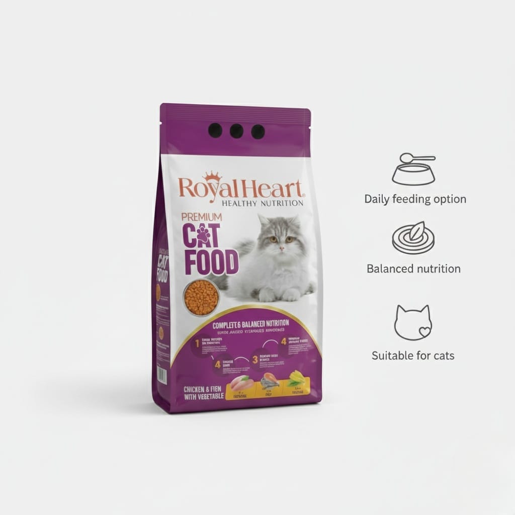 Royal Heart Cat Food 1.2Kg Benefits