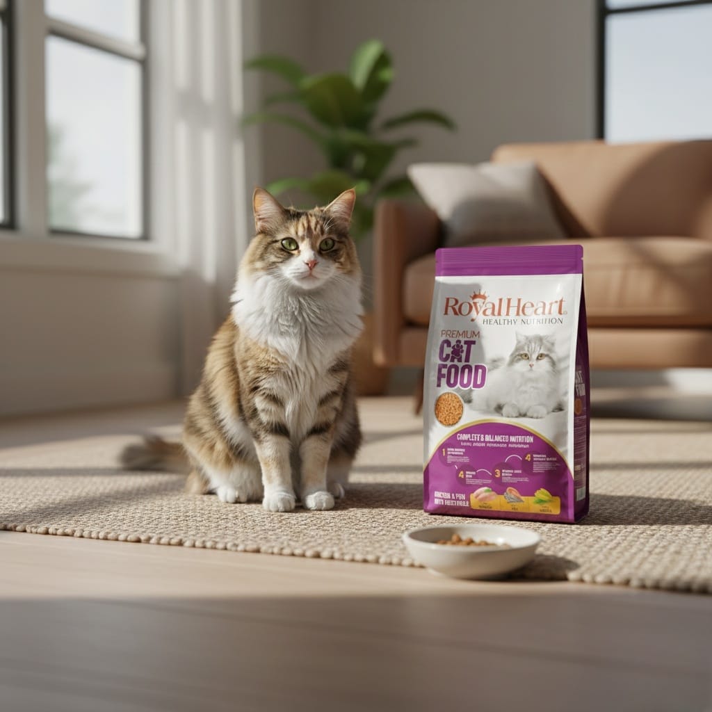 Royal Heart Cat Food 1.2Kg Lifestyle