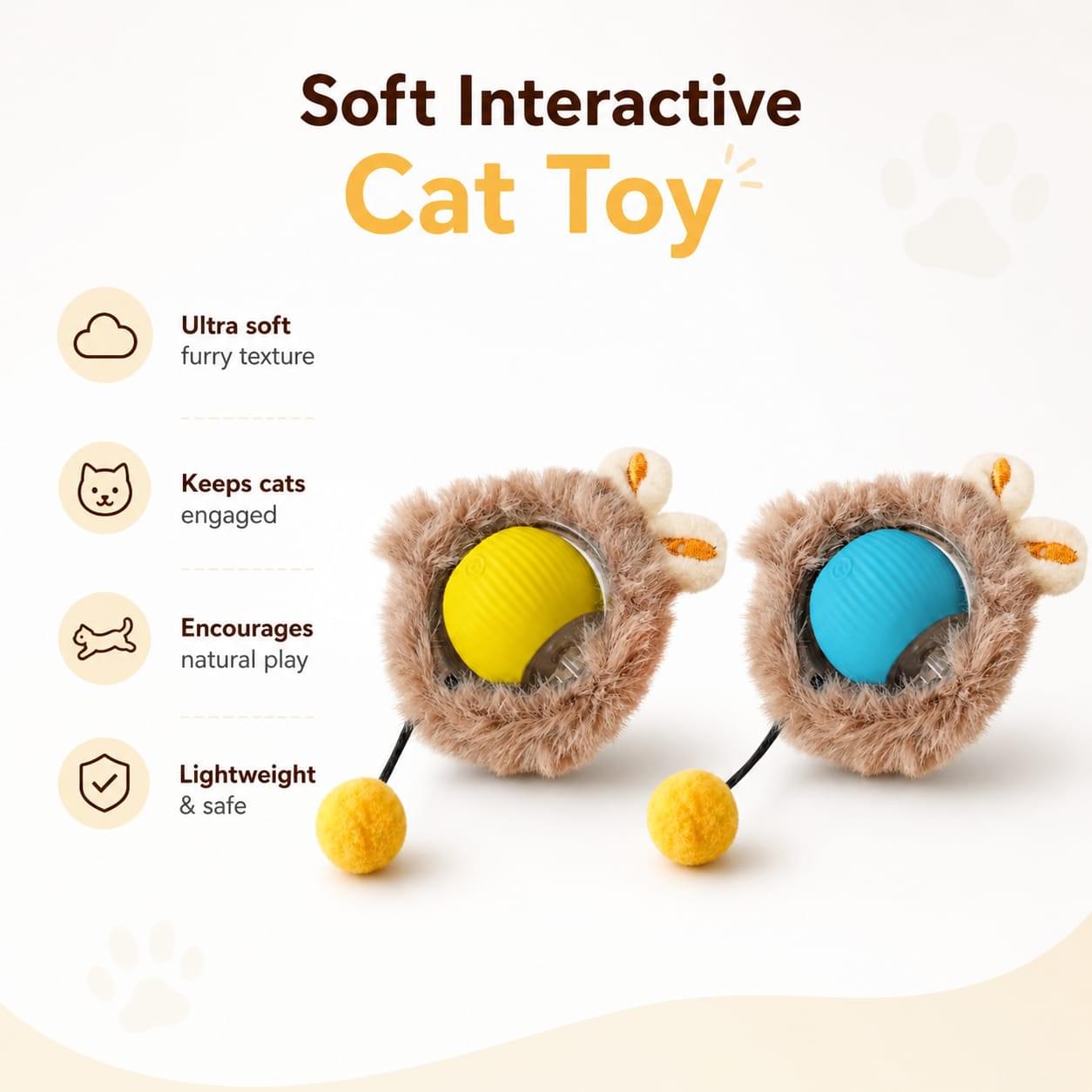 Furry Tail Toy Ball For Pets Benefits